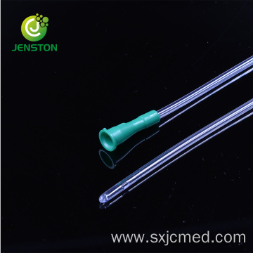 Disposable urethral catheter with heat-polished eyes